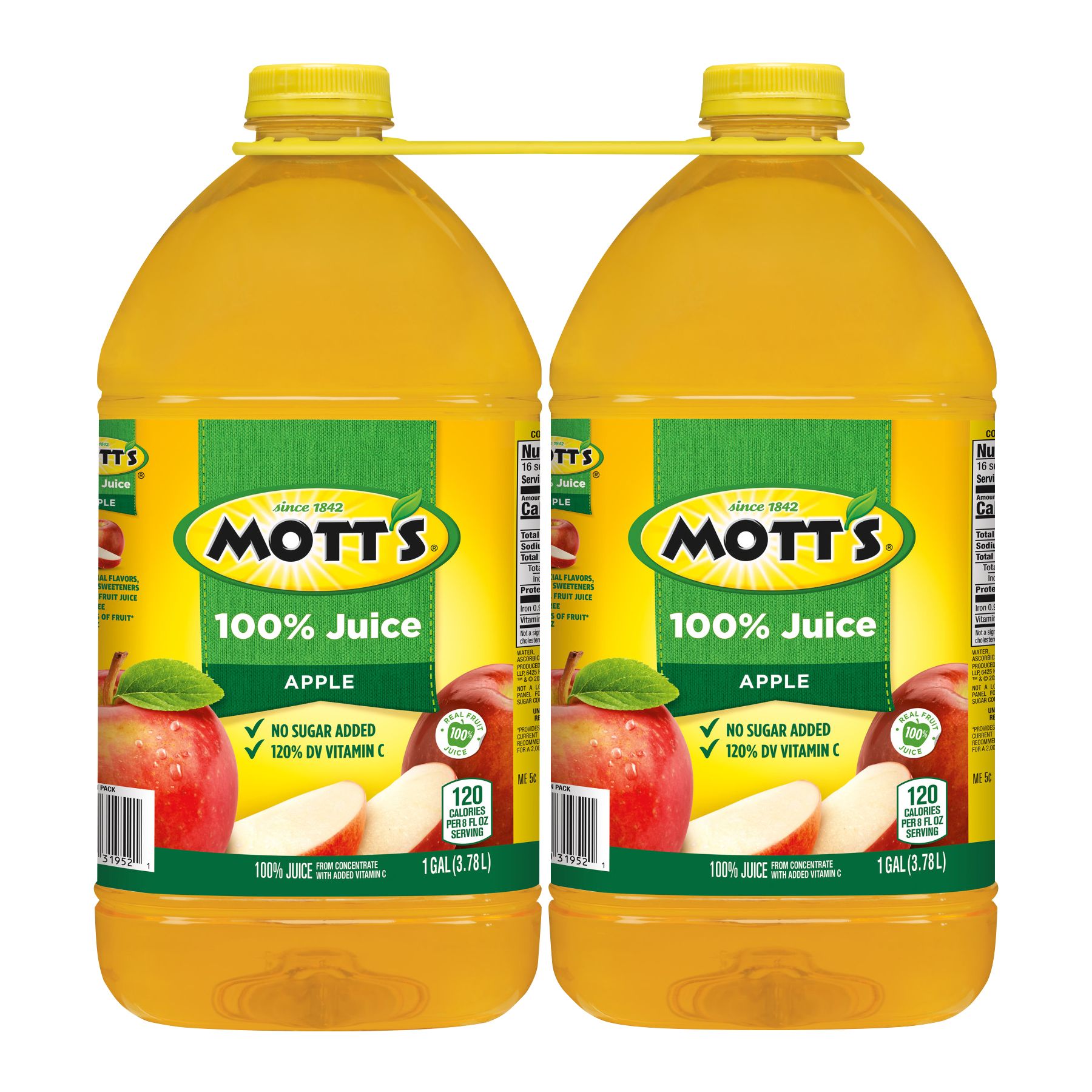 Mott's 100% Original Apple Juice, 2 pk./1 gal.