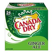 Canada Dry Ginger Ale, 24 ct./12 fl. oz.