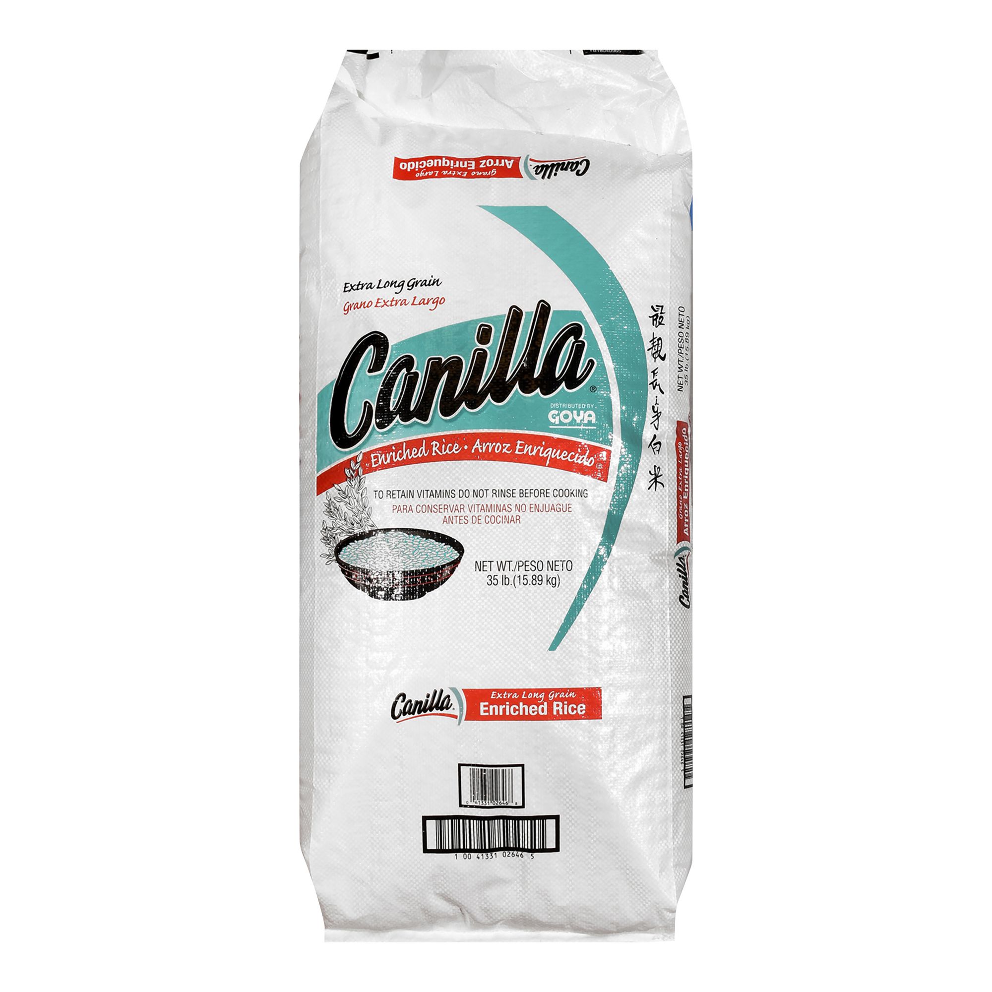 Canilla Rice, 35 lb.