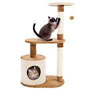 PETMAKER 37.5&quot; 3-Tier Sleep-and-Play Cat Tree Condo