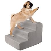 PETMAKER 3-Step High-Density Foam Pet Stairs - DK Gray