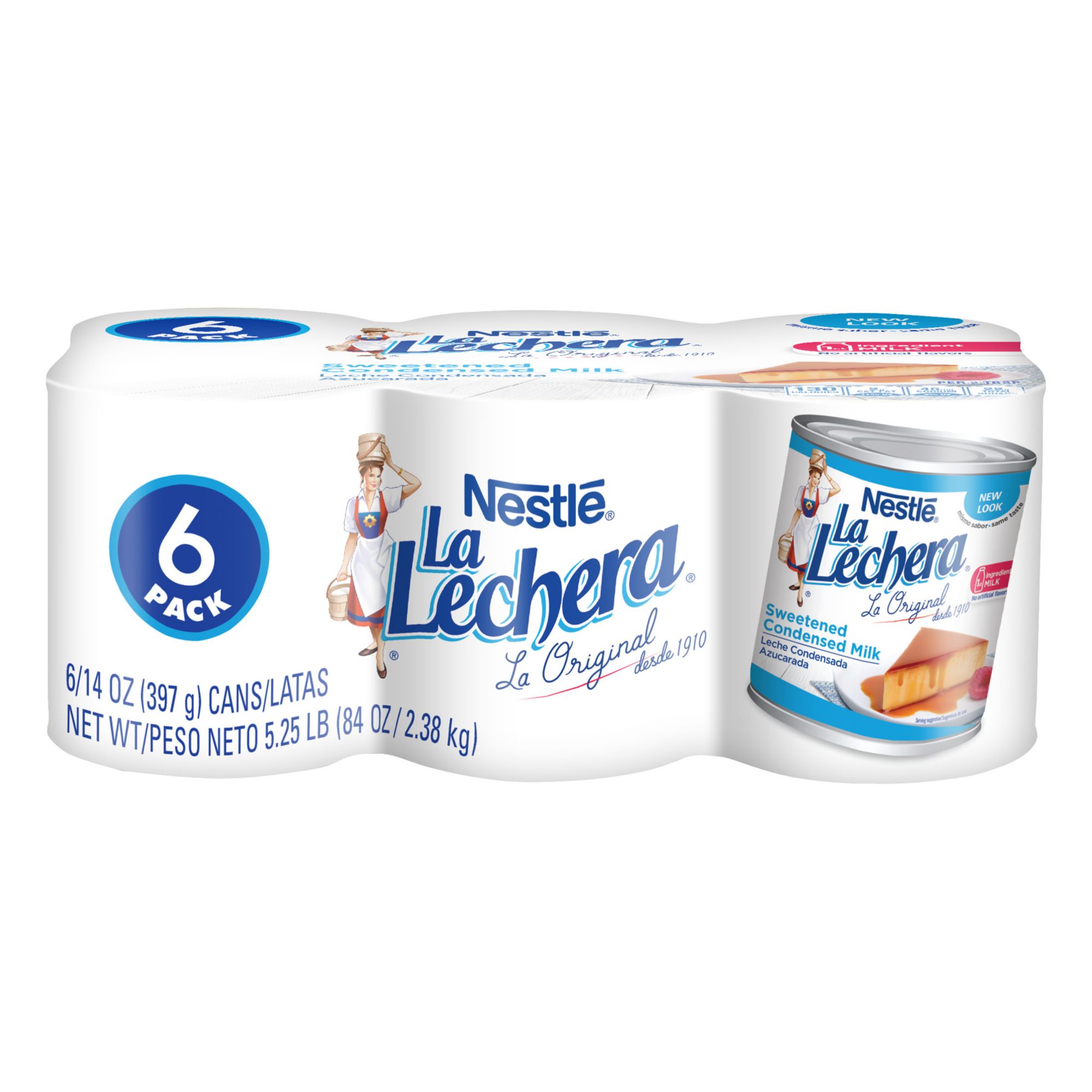 Nestle La Lechera Sweetened Condensed Milk Cans, 5.25 lbs.