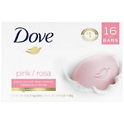 Dove Pink Beauty Bar, 16 ct./3.75 oz.