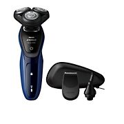 Philips Norelco Shaver with SmartClick Precision Trimmer and SmartClick Nose and Ear Trimmer