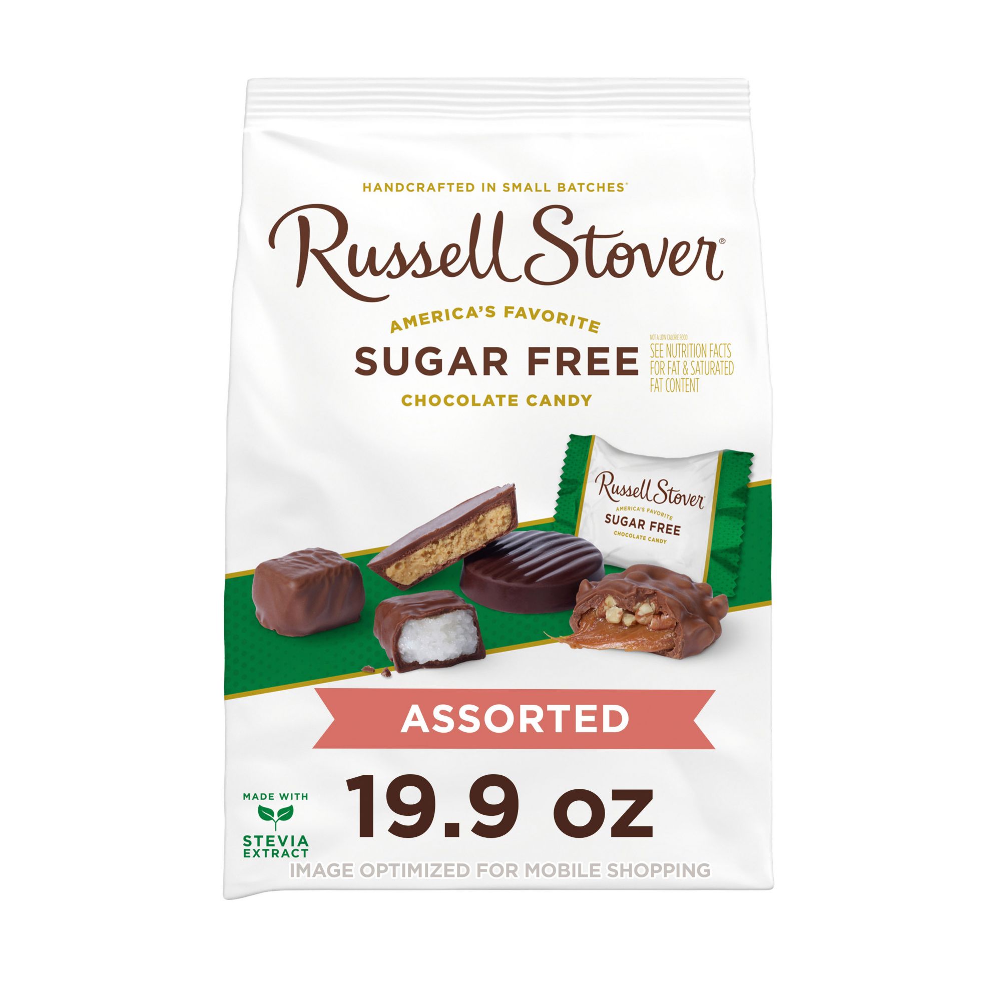 Russell Stover Sugar-Free Assorted Chocolate Candy, 19.9 oz.