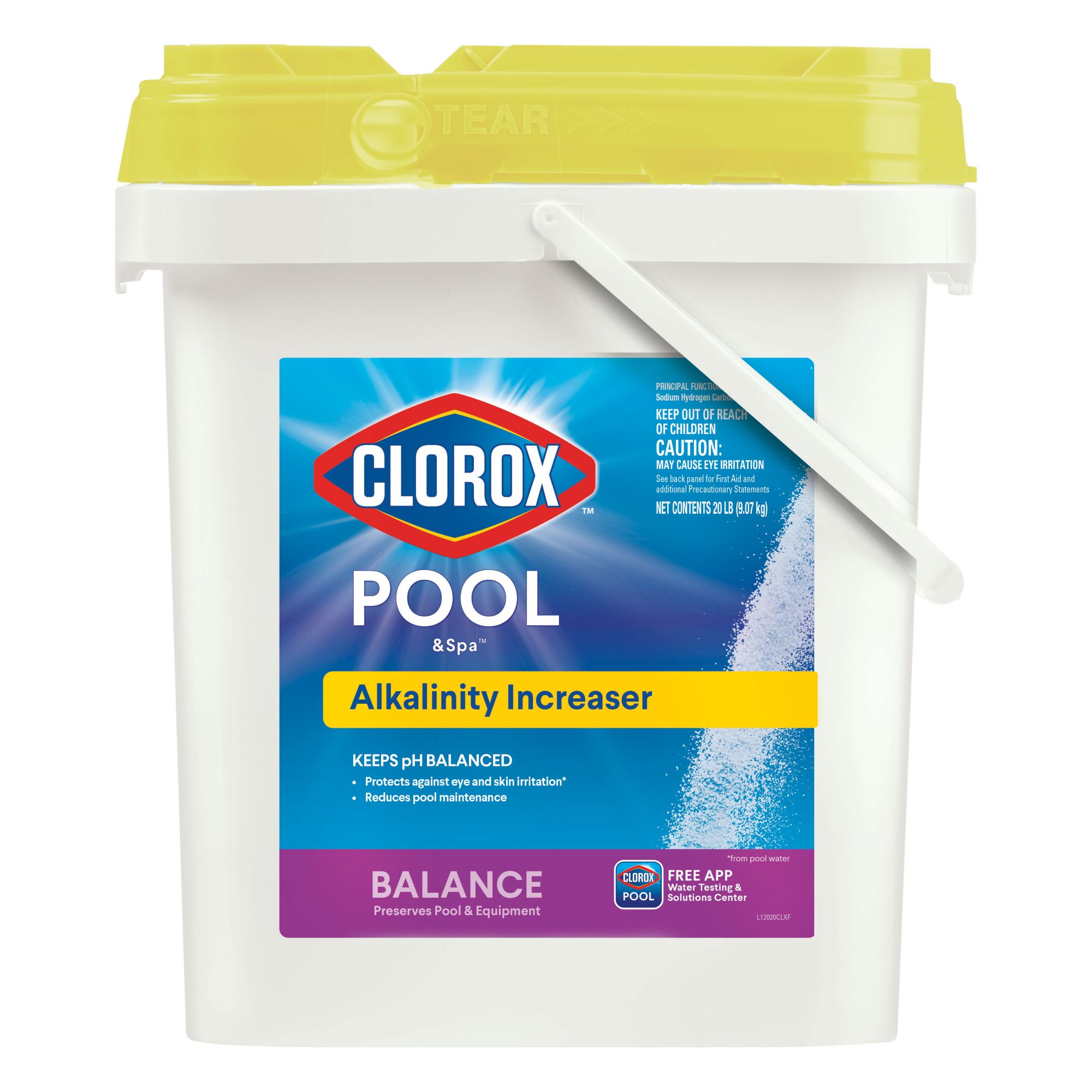 Clorox Pool & Spa Alkalinity Increaser, 20 lbs.