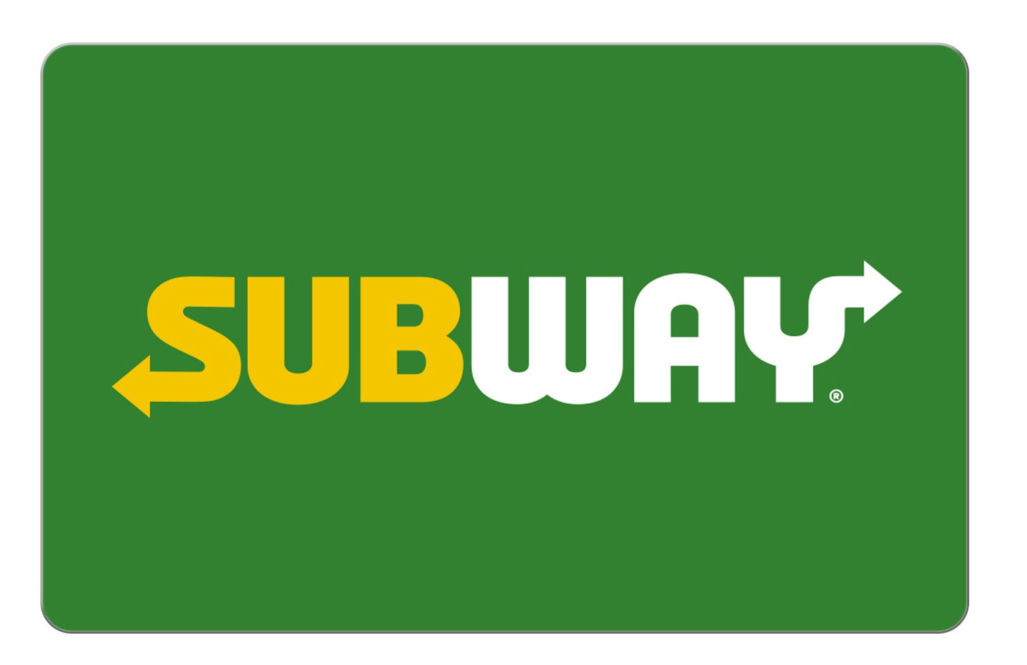 $20 Subway Gift Card