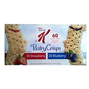 Special K Pastry Crisps Variety Pack, Strawberry/Blueberry, 60 ct.