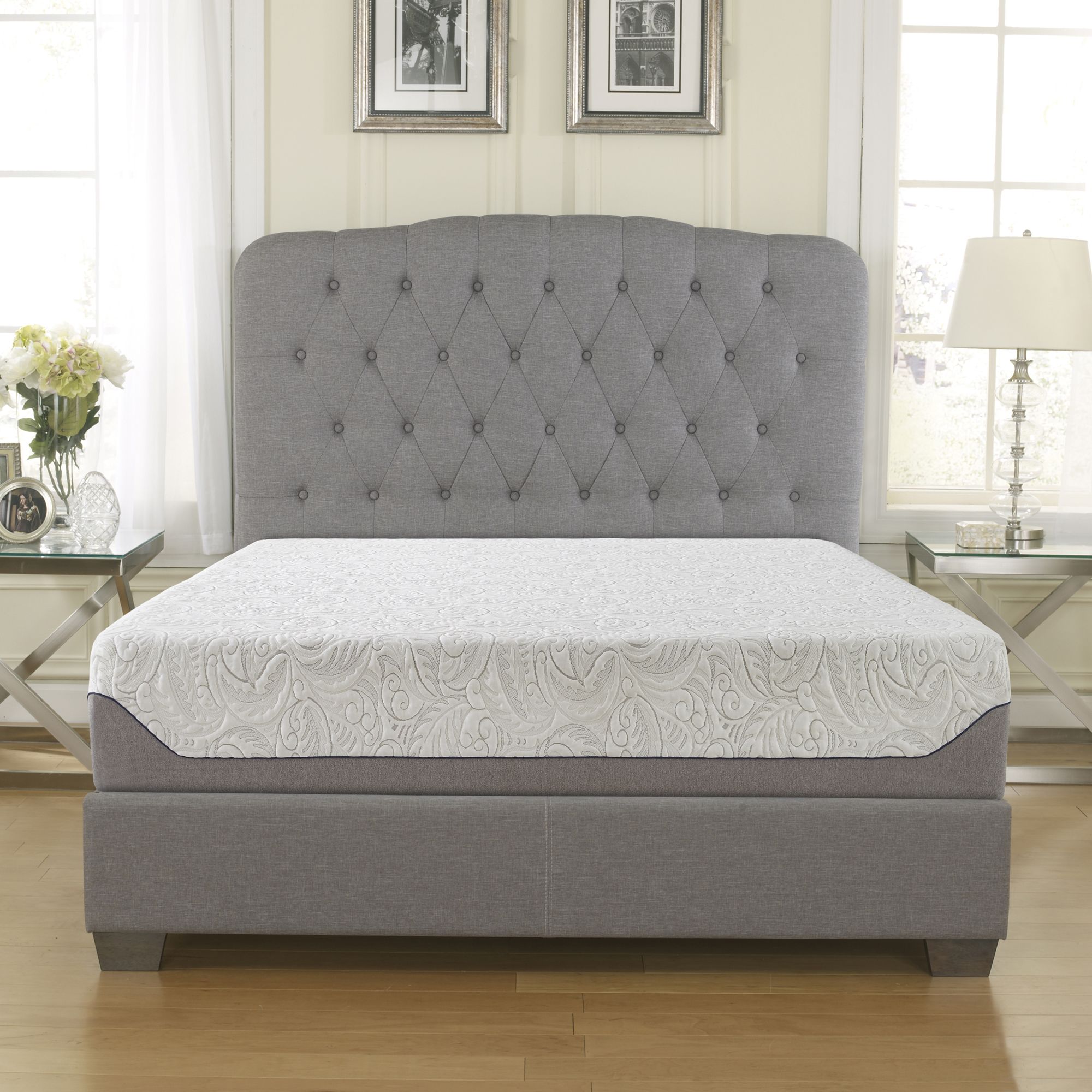 Contour Rest Dream Support Full Size 10&quot; Air Flow Gel Memory Foam Mattress