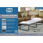 Simmons Memory and Comfort Foam Fold-Away Single-Size Guest Bed