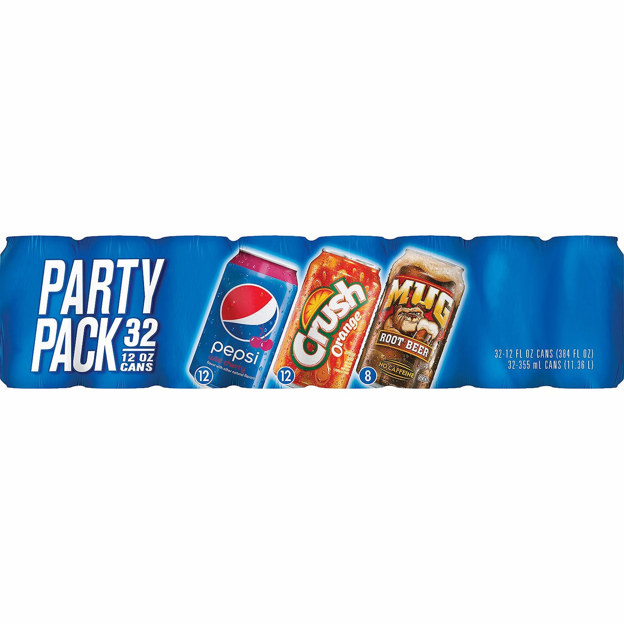 Pepsi Party Pack, 32 pk./12 fl. oz. cans | BJ's Wholesale Club