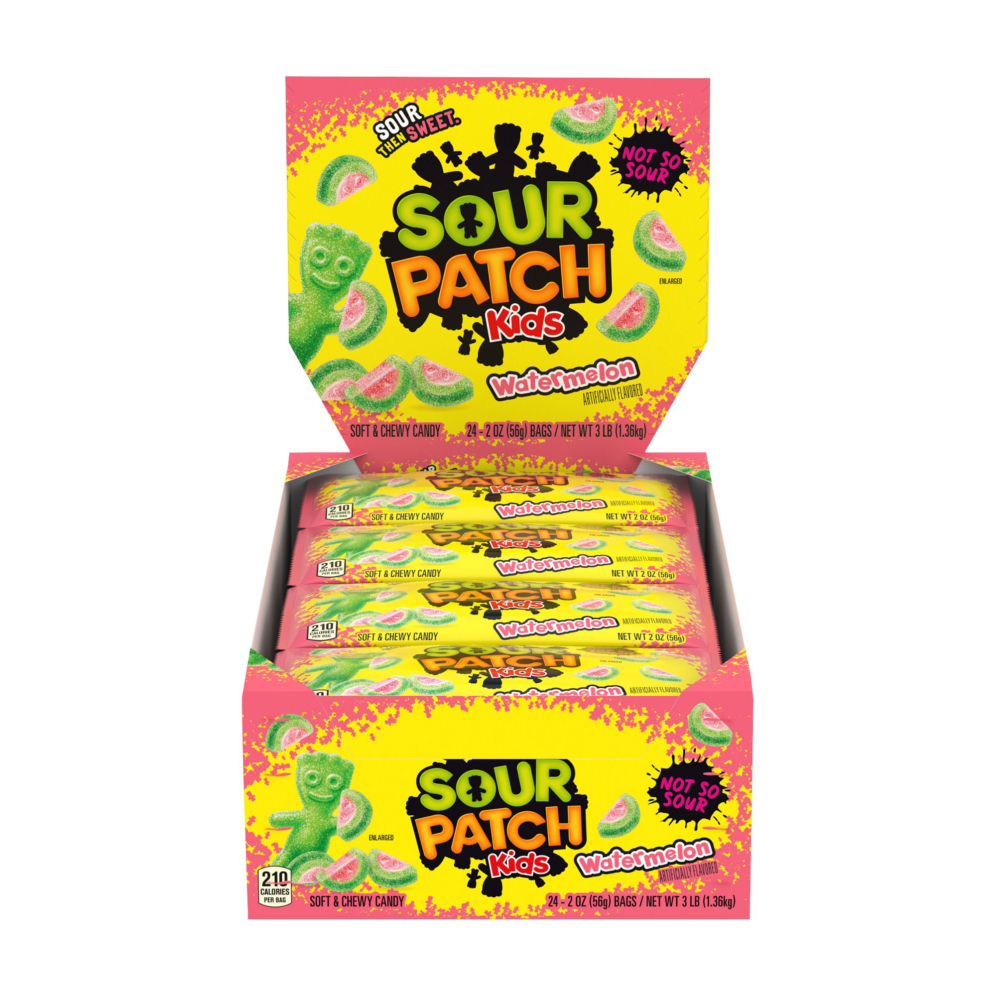Sour Patch Kids Watermelon Soft & Chewy Candy, 24 pk.