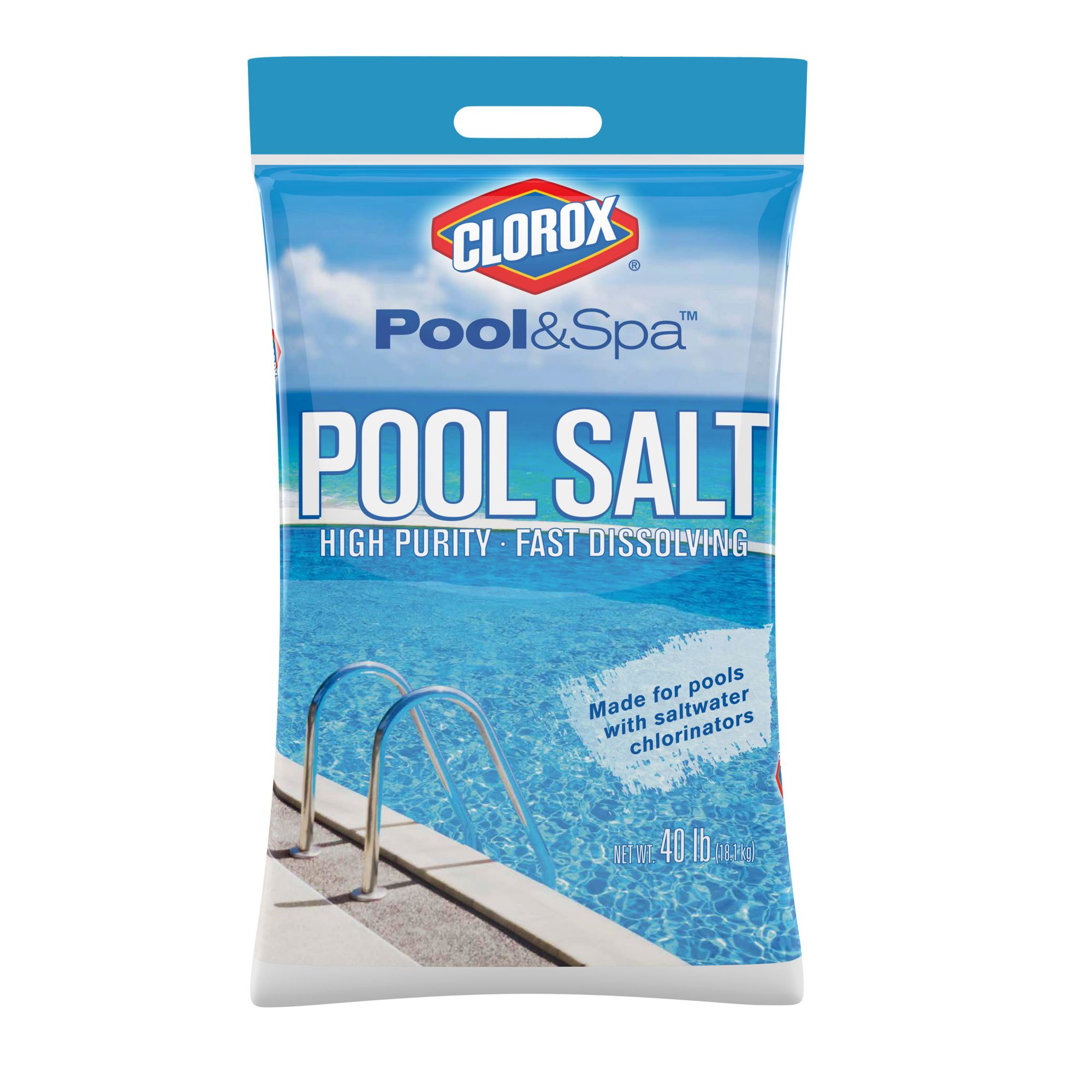 Clorox Pool & Spa Pool Salt, 40 lbs.