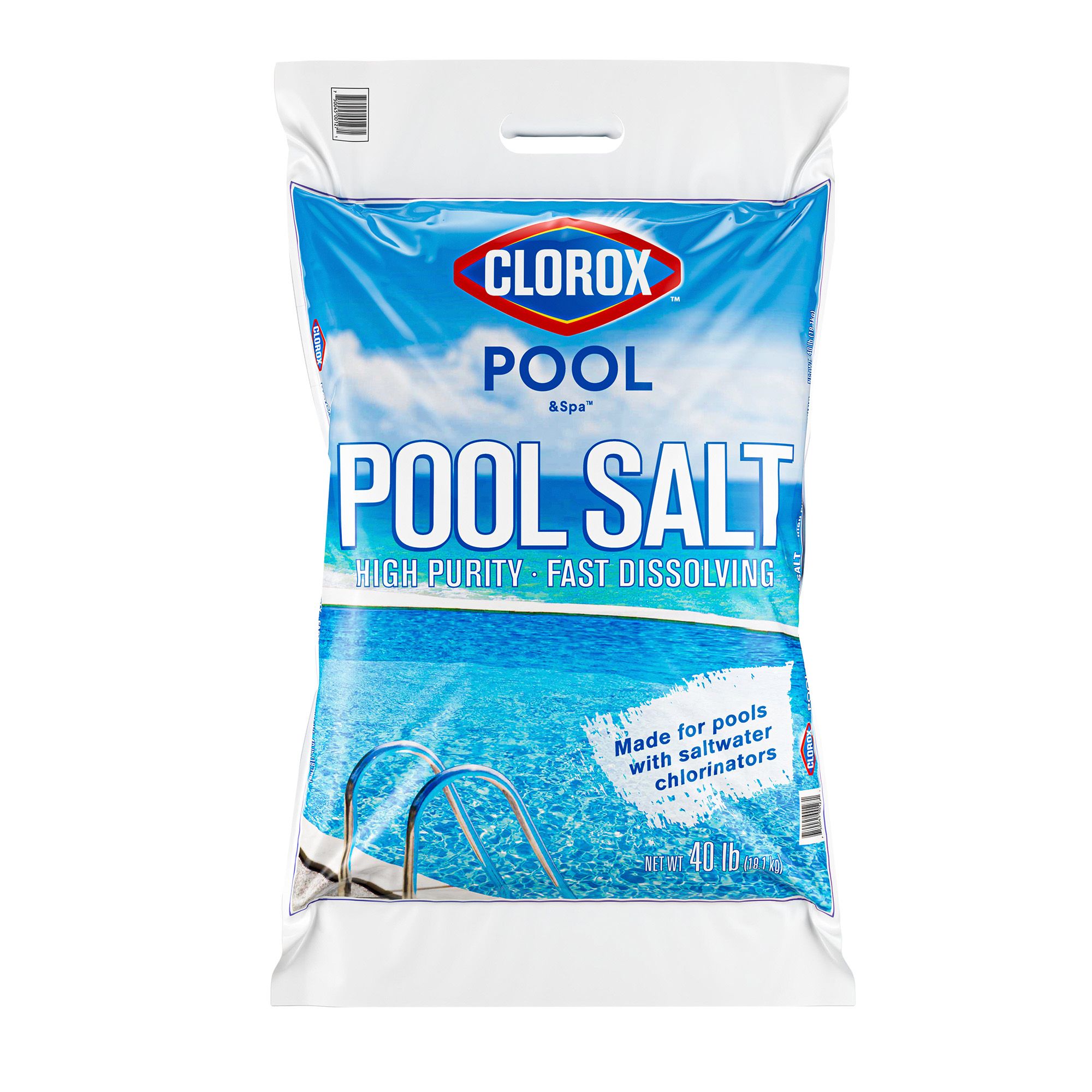 Clorox Pool & Spa Pool Salt, 40 lbs.