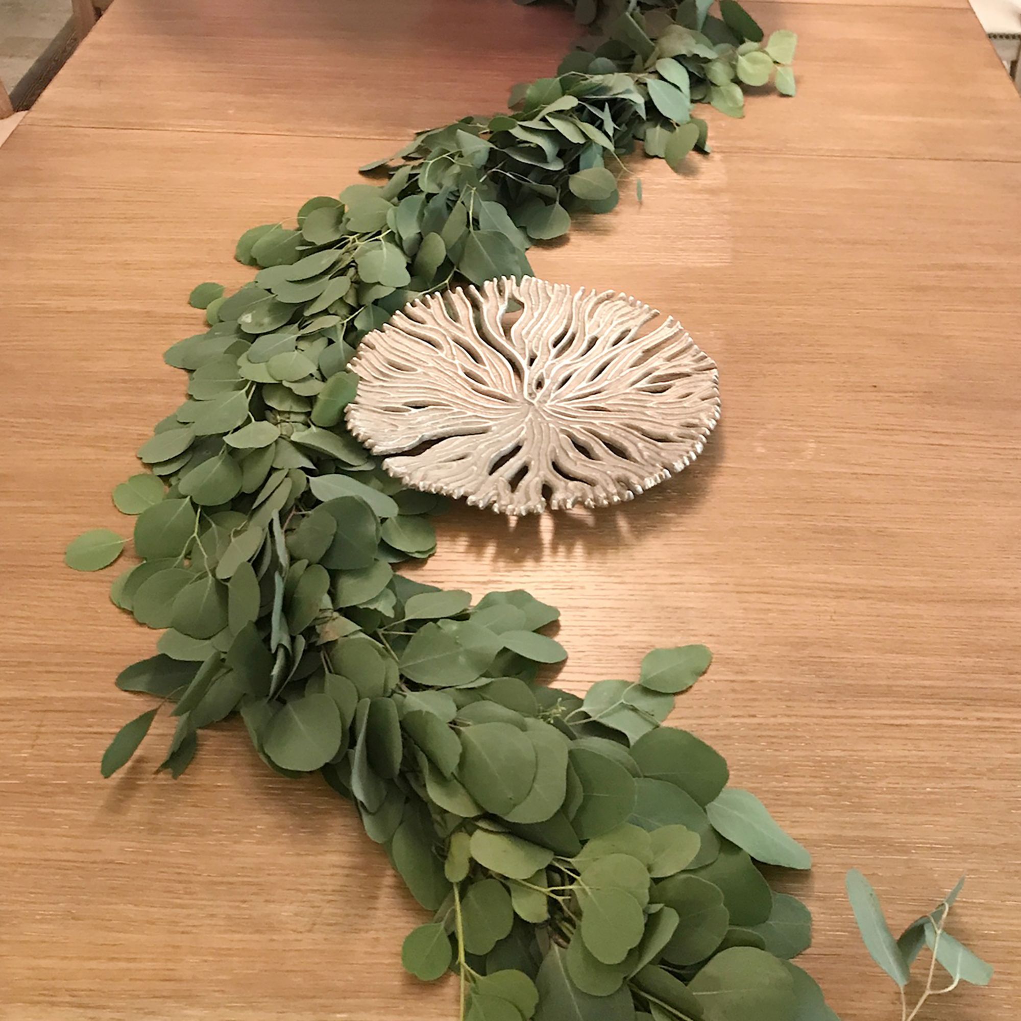 InBloom 10' Silver Dollar Eucalyptus Garland