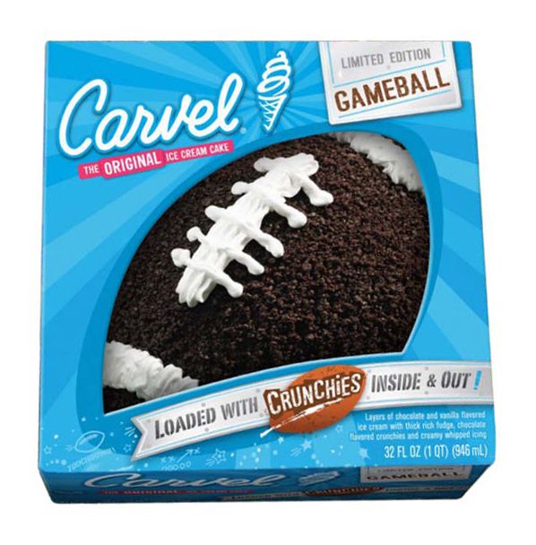 Football Ice Cream Cake