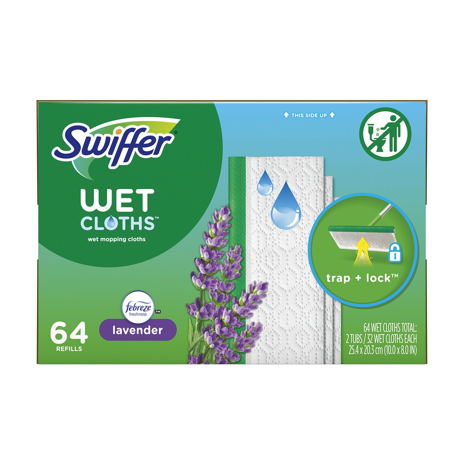 Swiffer Sweeper Lavender & Vanilla Wet Mopping Cloths - Shop Mops