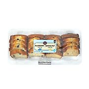 Wellsley Farms Blueberry and Banana Nut Loaf Cake Slices, 20 ct.