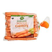 Wellsley Farms Organic Whole Carrots, 5 lbs.