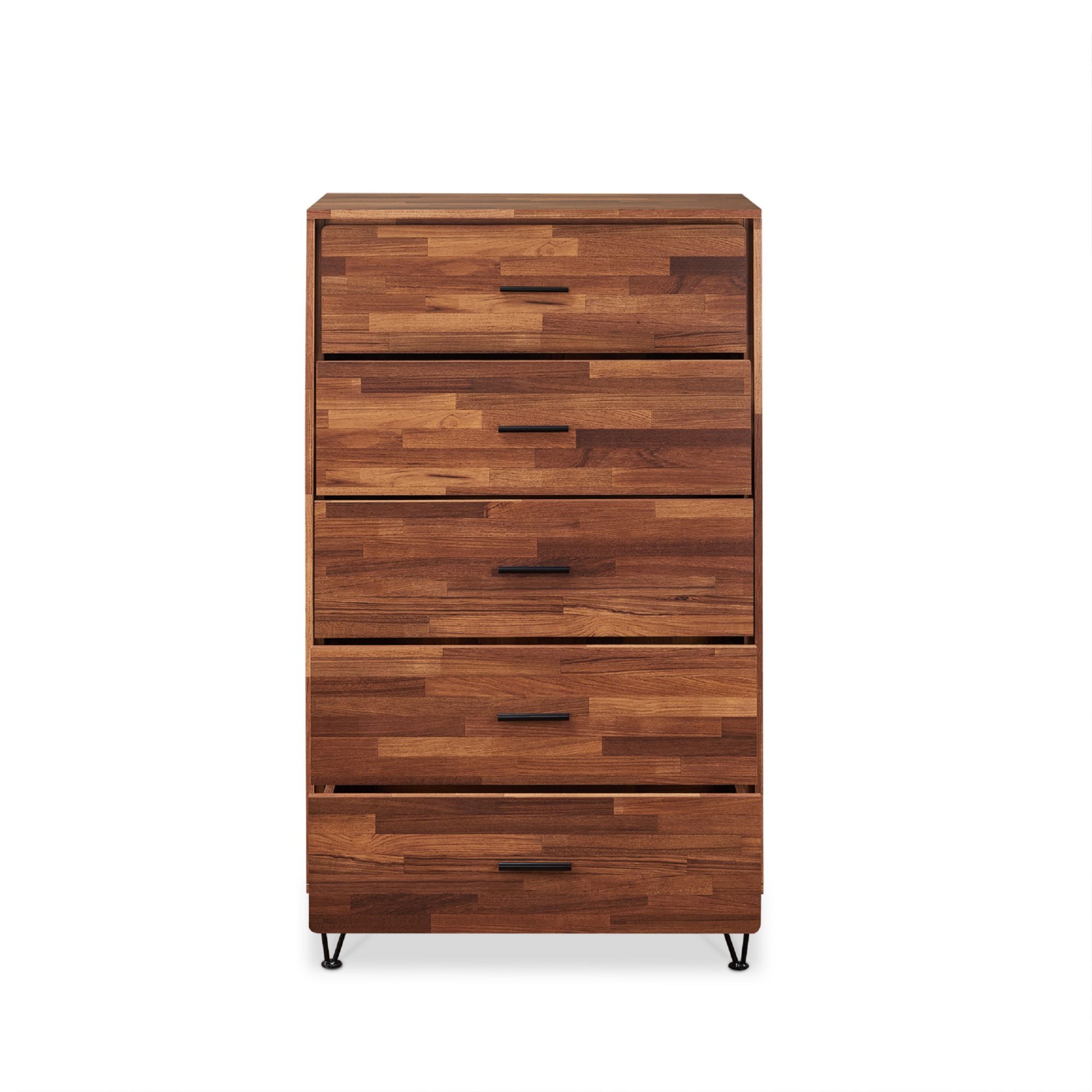 Acme 5-Drawer Deoss Chest - Walnut