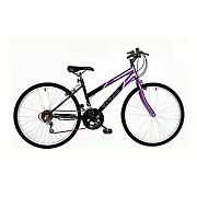 Titan Wildcat Hardtail Women's 26&quot; 18-Speed Mountain Bicycle - Purple/Black
