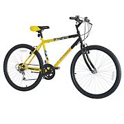 Titan Pioneer Hardtail Men's 26&quot; 12-Speed Mountain Bicycle - Yellow