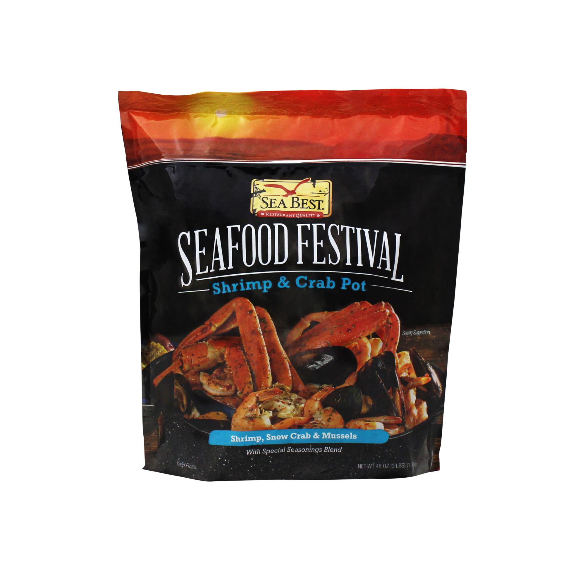 Sea Best Seafood Festival Shrimp and Crab Pot, 3 lbs.