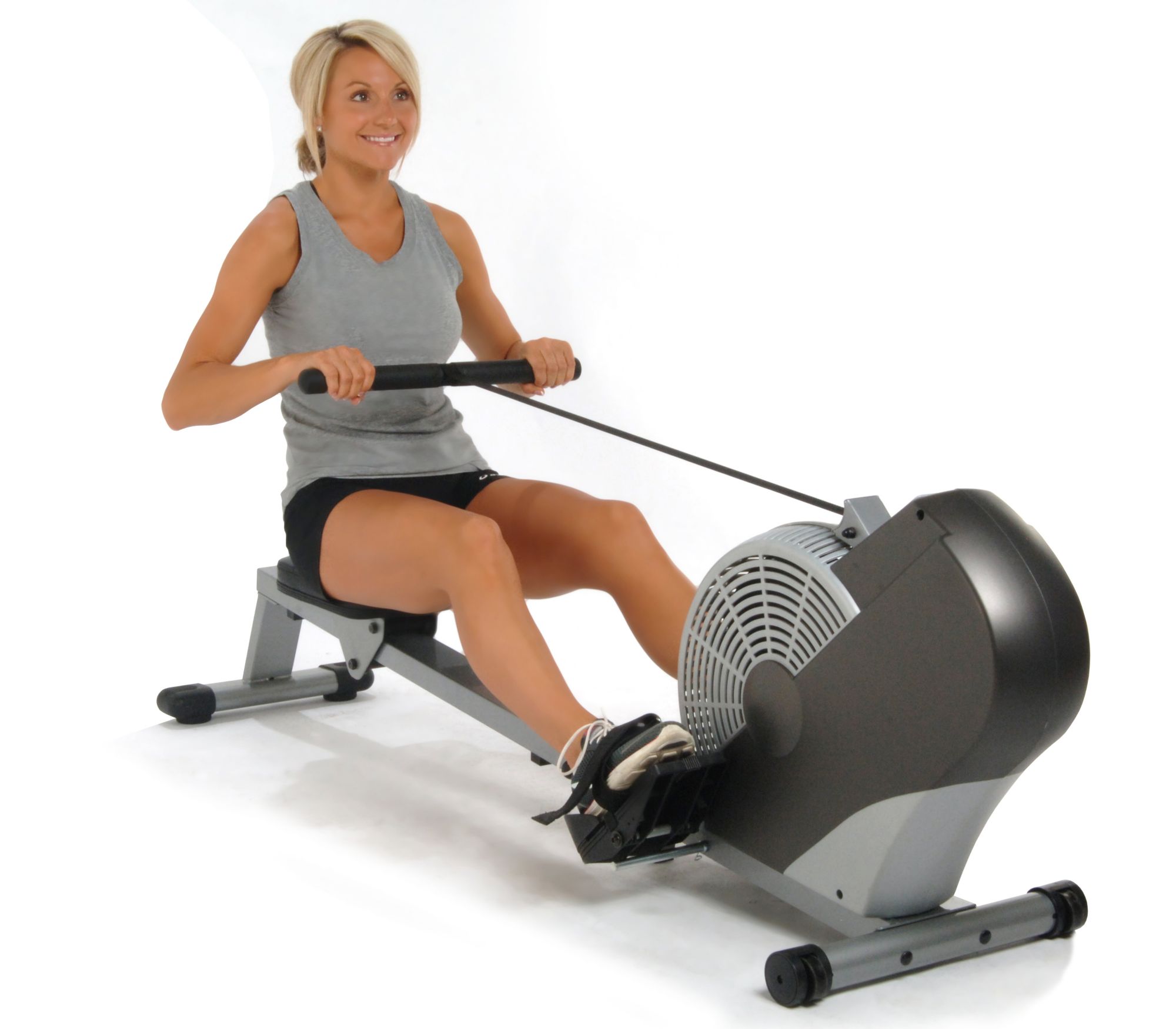 Stamina Air Rower - Silver/Gray