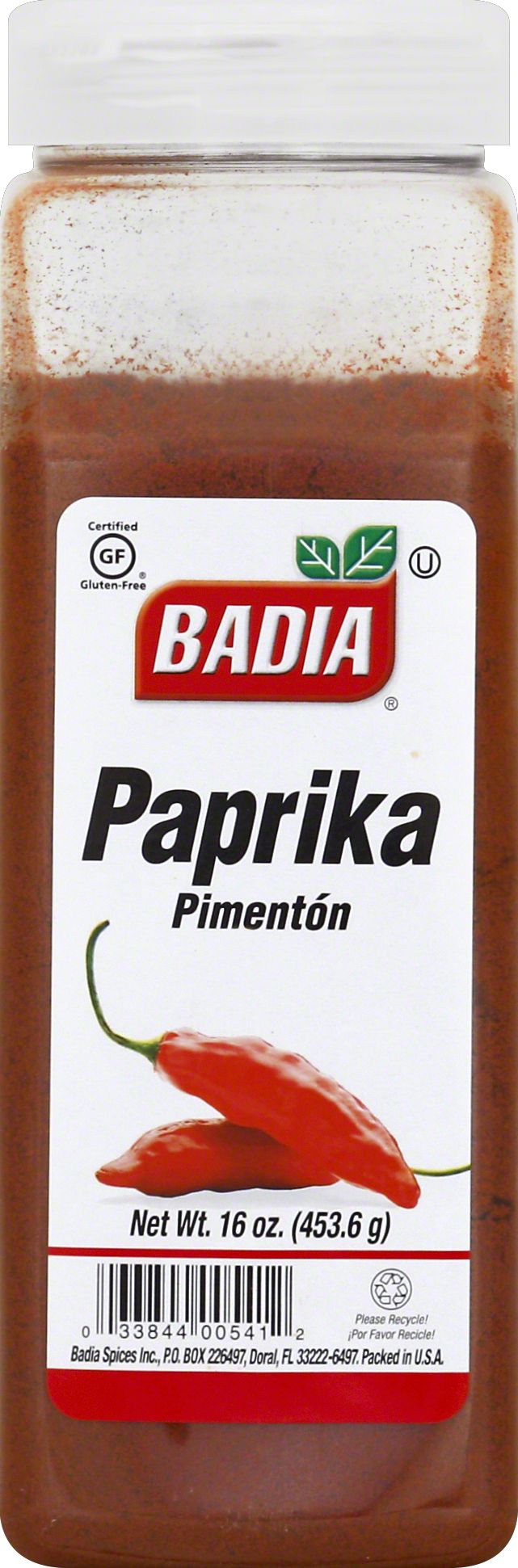 Badia Paprika, 16 oz.
