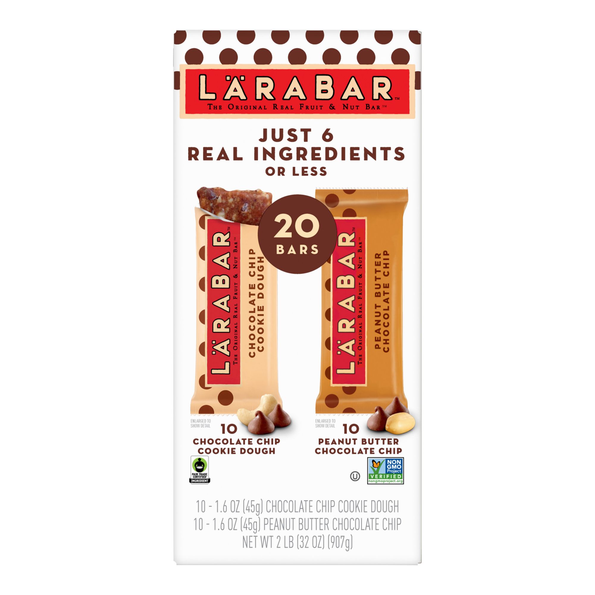 Larabar Variety Pack, 20 ct./1.6 oz.