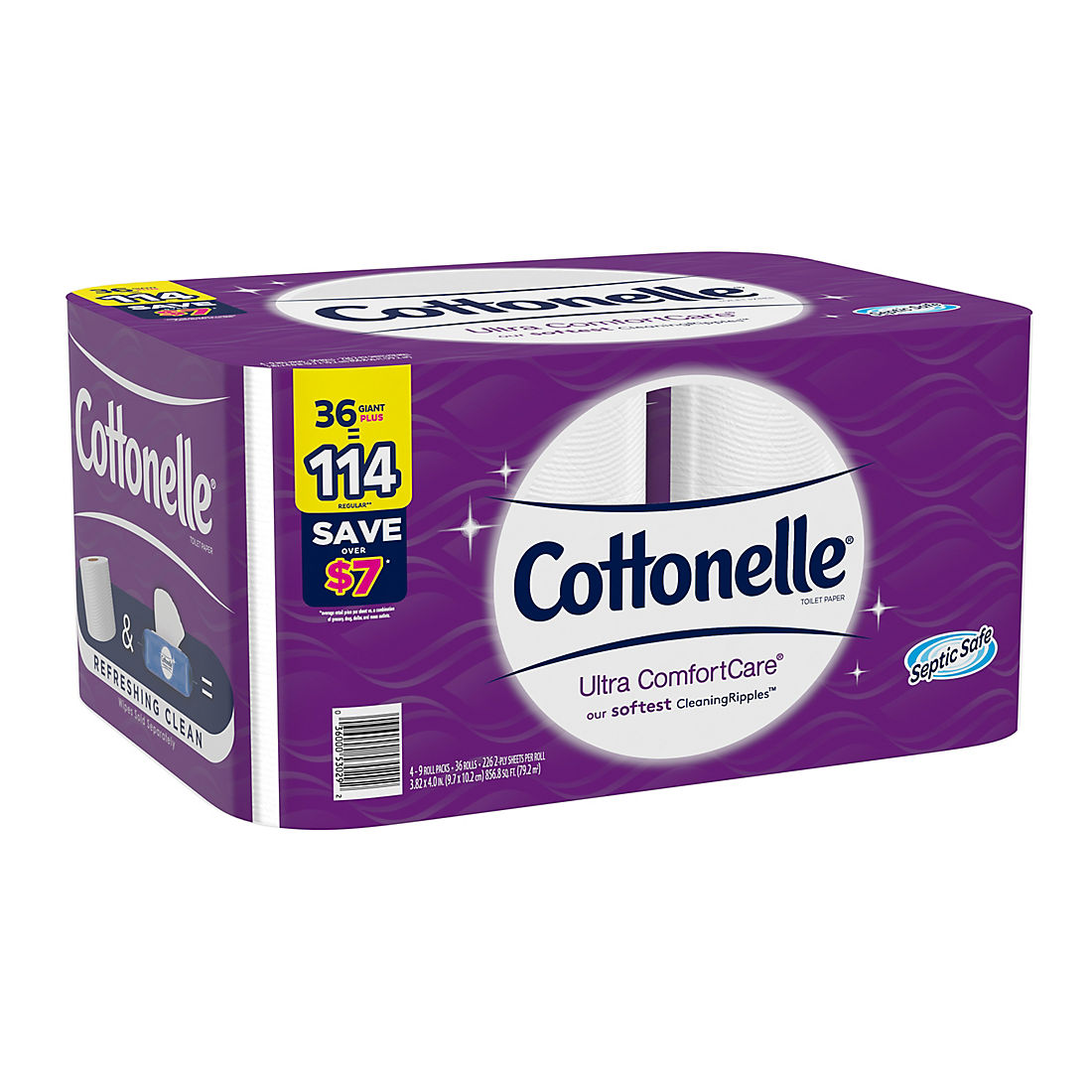 Cottonelle Ultra Comfortcare Giant Roll 2 Ply 200 Sheet Bath