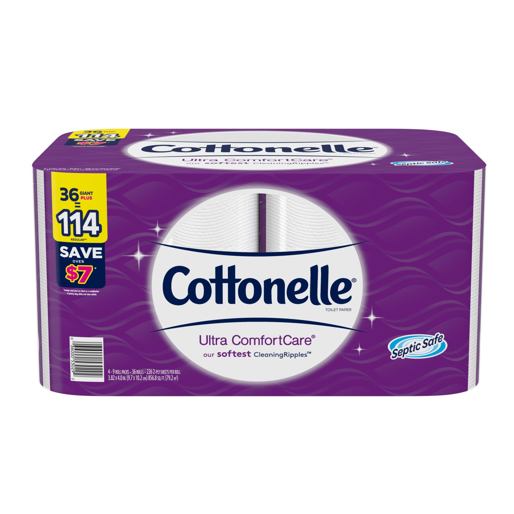 Cottonelle Ultra Comfortcare Giant Roll 2 Ply 200 Sheet Bath