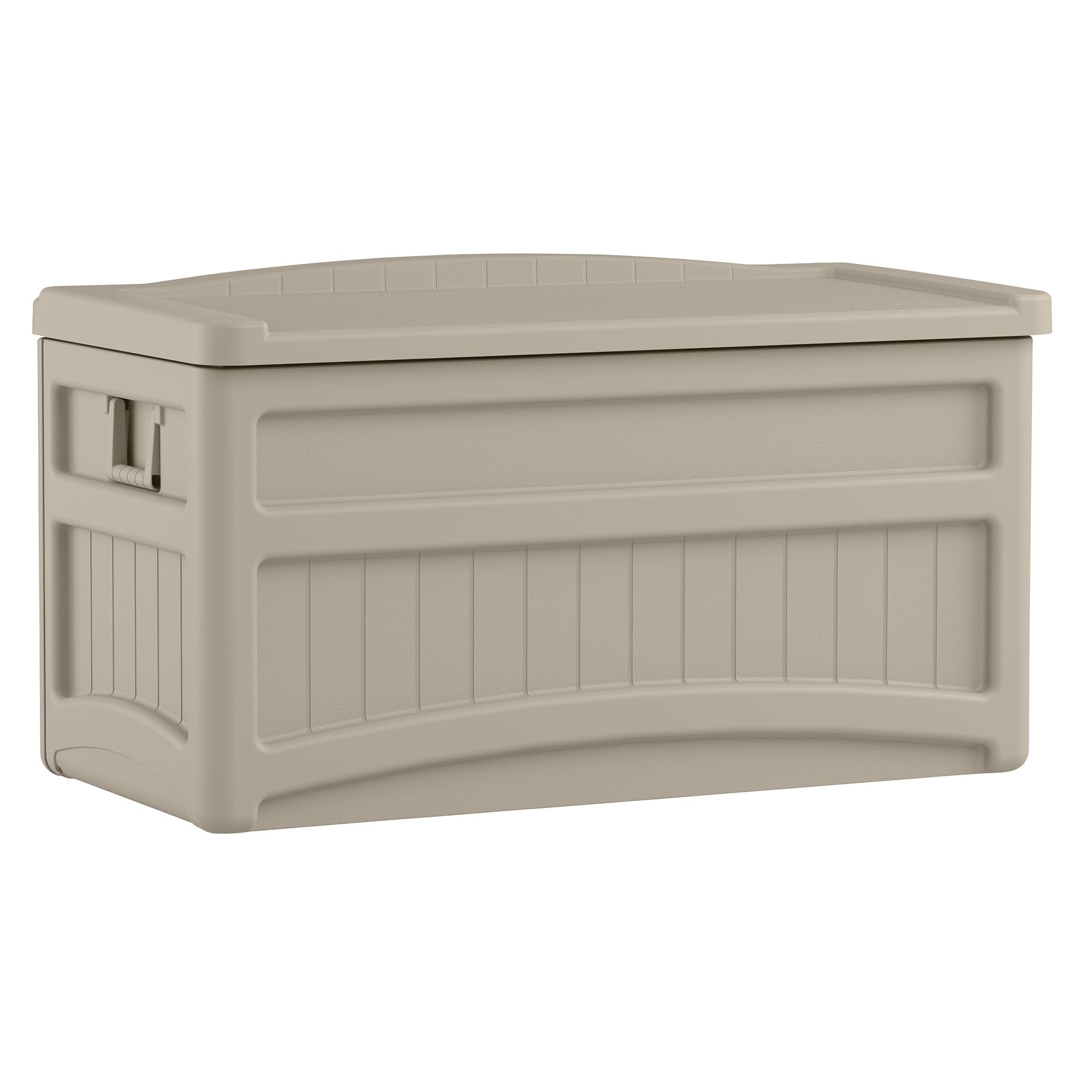 Suncast 50 gallon resin shop patio storage bench