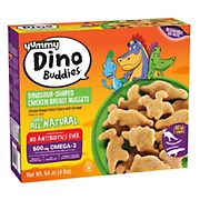 Yummy Dino Buddies Dinosaur-Shaped Chicken Breast Nuggets, 64 oz.