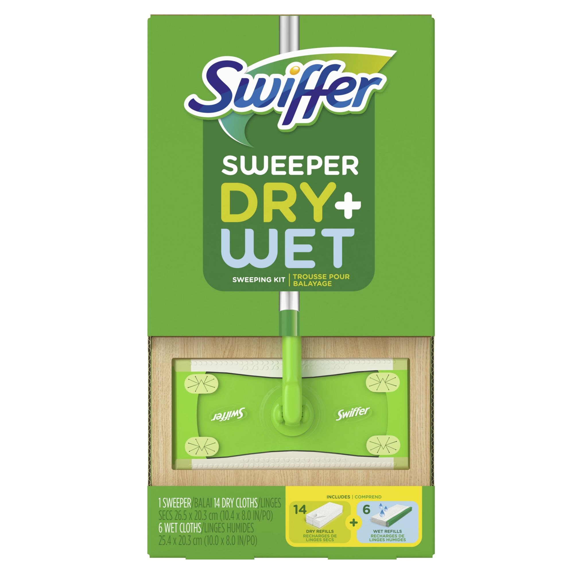 Swiffer Sweeper Wet Mopping Cloth Refills, Lavender Scent, (64