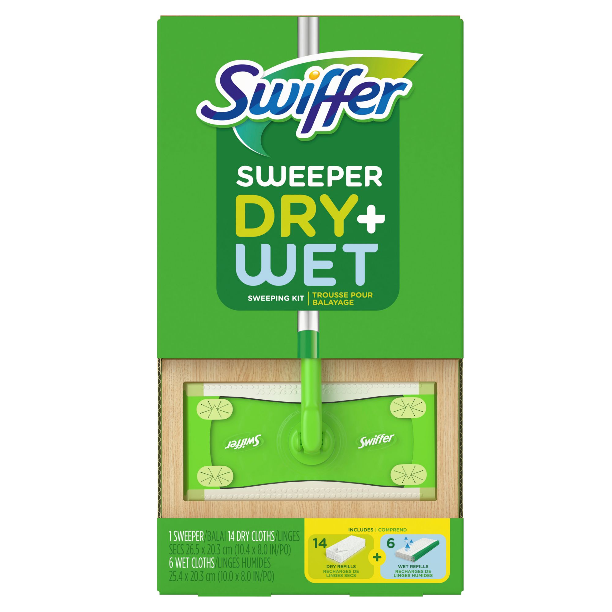 Swiffer Sweeper Wet Mopping Cloth Refills, Lavender Scent, (64