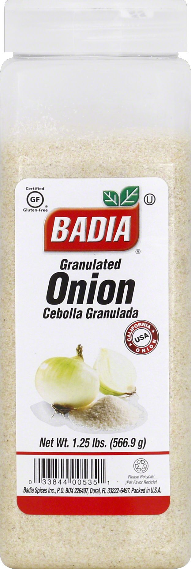 Badia Granulated Onion Seasoning, 20 oz.