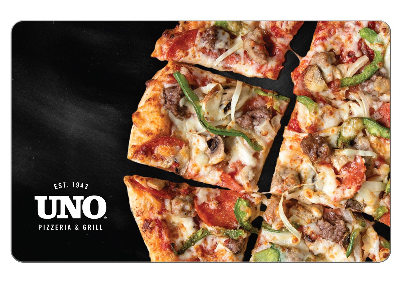 $25 UNO Pizzeria and Grill Gift Card, 2 pk.
