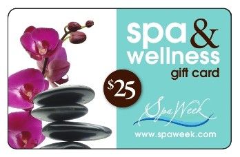 $25 Spa & Wellness Gift Card by Spa Week