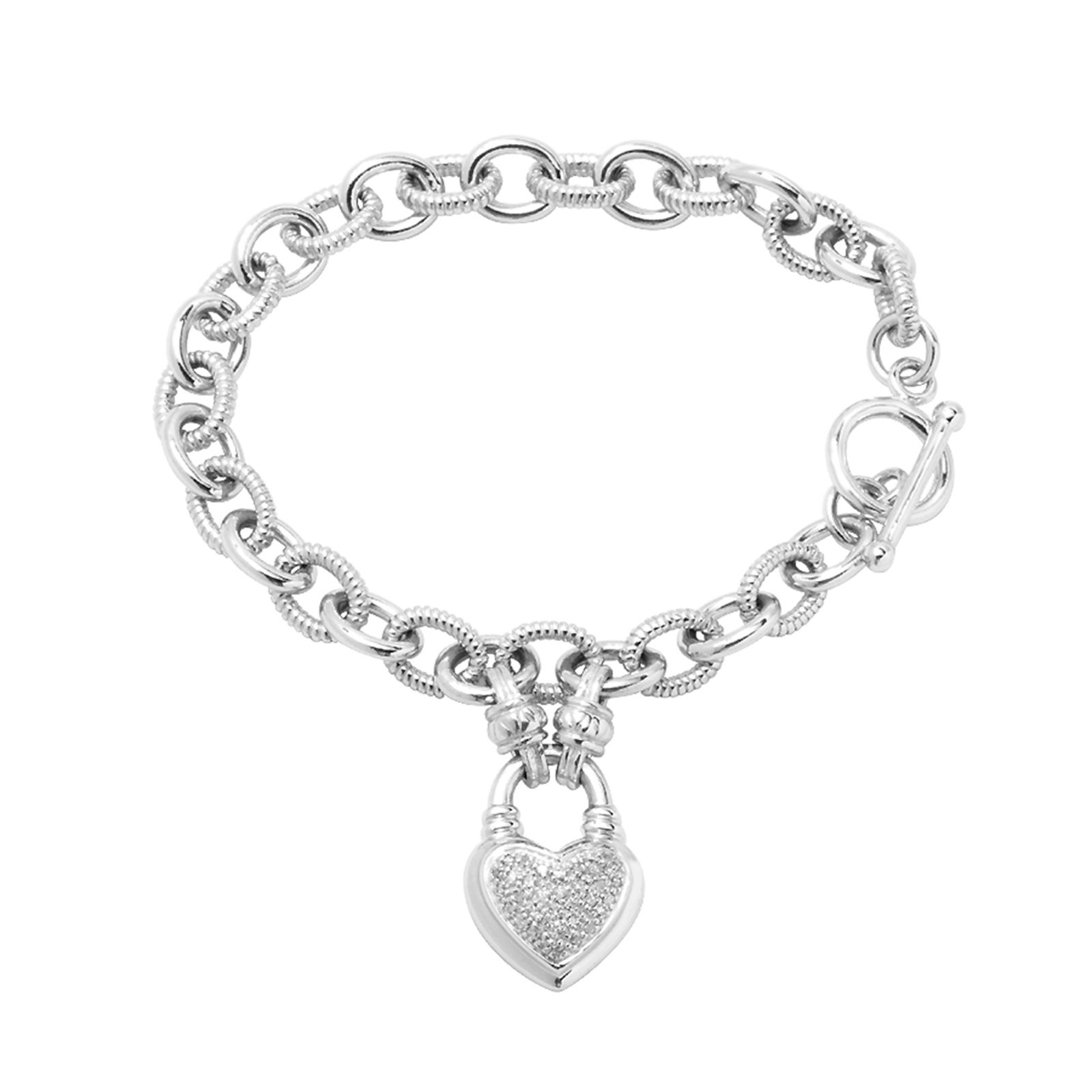 ◆VVV◆ Candy Heart Chain Surgical Bracelet 25SSBC019SVF Candy Heart Chain Surgical Bracelet - VVV브이브이브이