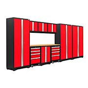 NewAge Products Bold 3.0 Series 10-Pc. Cabinet Set - Red