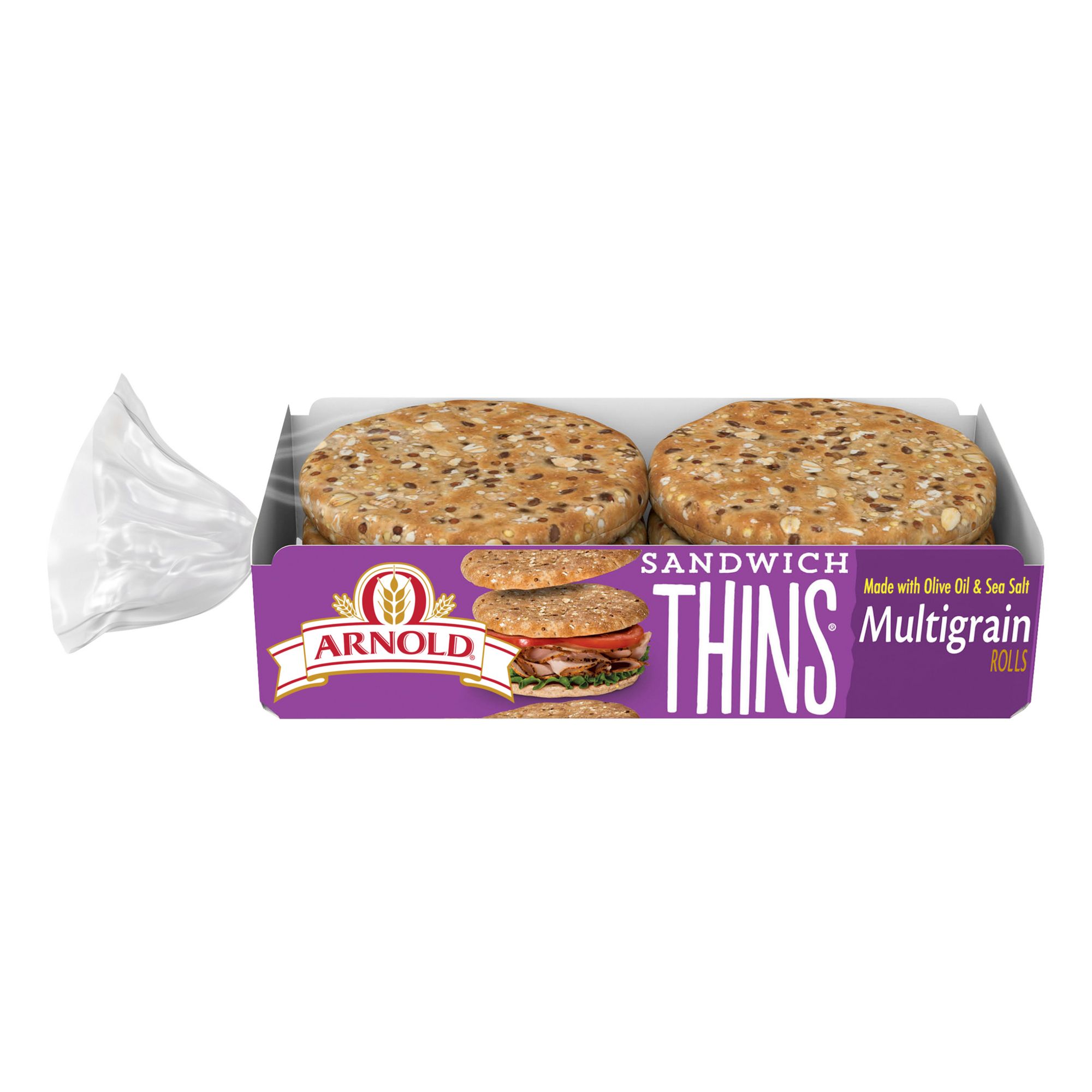 Arnold Multigrain Sandwich Thin, 6 ct.