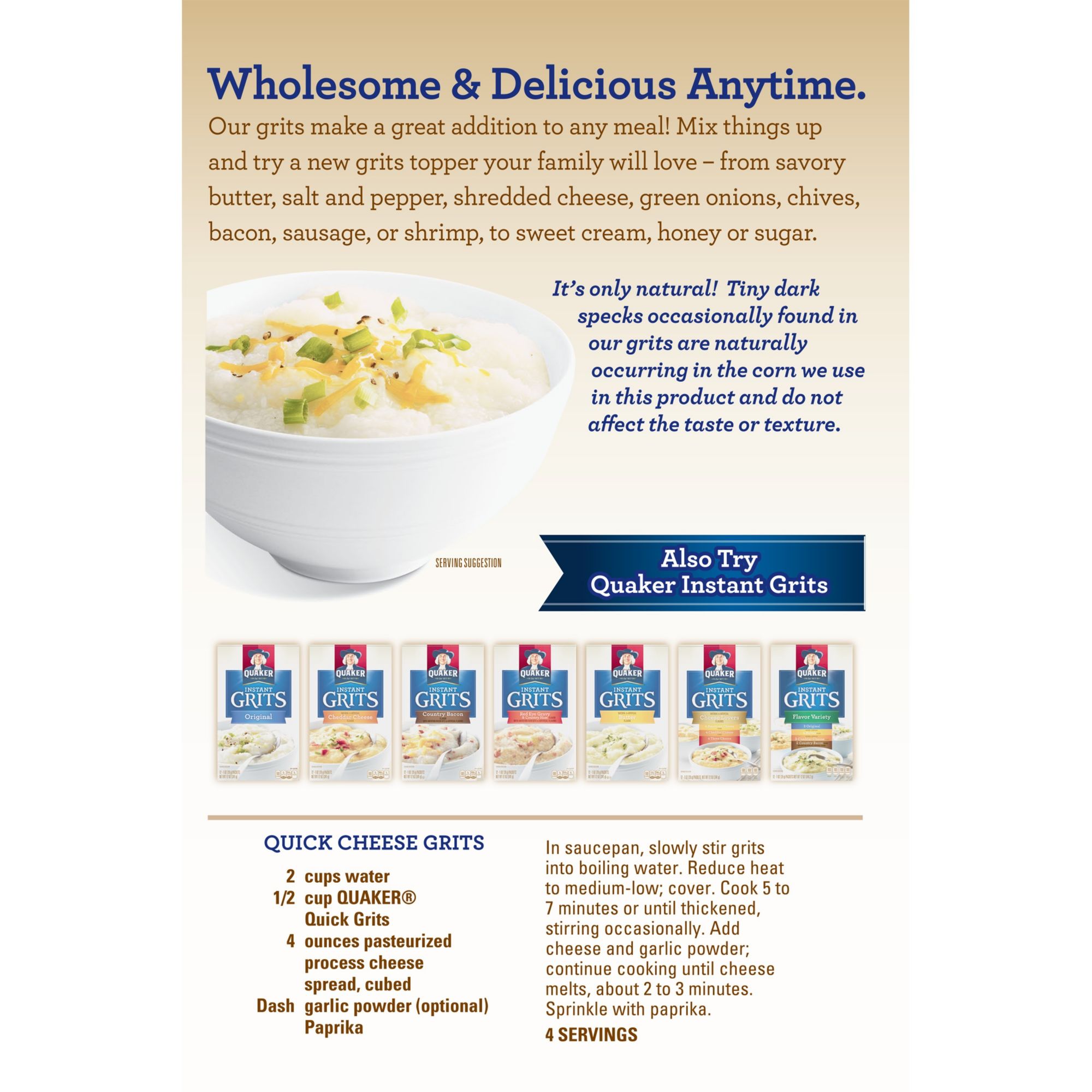 Quaker Grits Recipe Blog Dandk