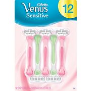 Gillette Venus Sensitive Women's Disposable Razors, 12 pk.