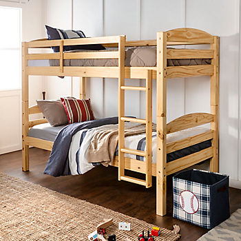 W Trends Twin Size Bunk Bed, Bj S Twin Bunk Bed Reviews