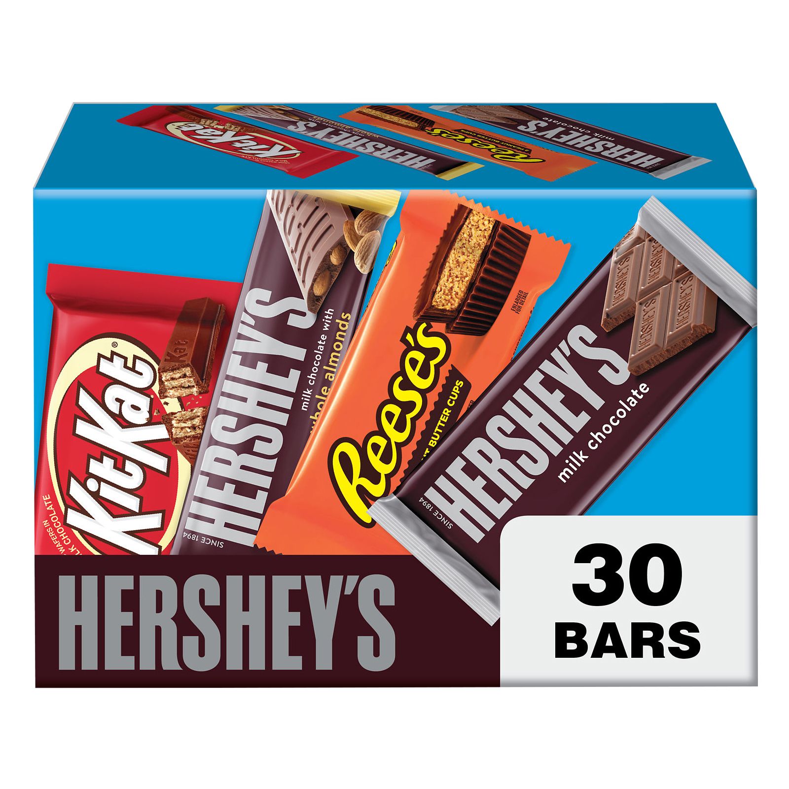 M&M's Variety Pack Full Size Milk Chocolate Candy Bars - 18 Ct