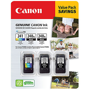 Canon Pg 240xl And Cl 241 Combo Ink Cartridges 3 Pack Bjs
