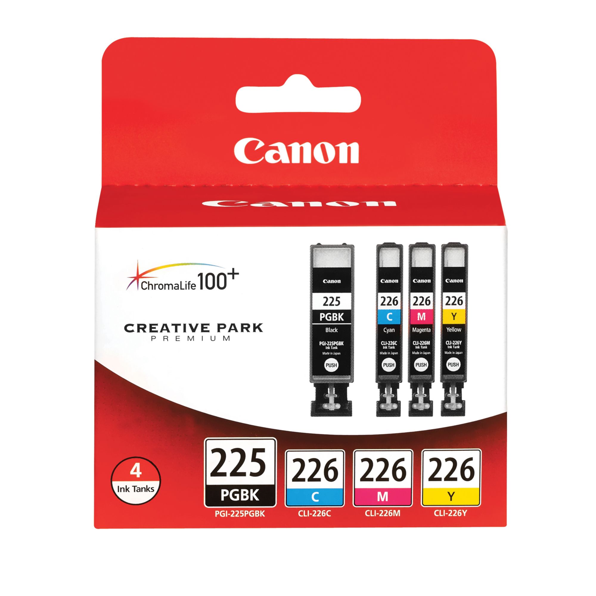 ✓ Pack compatible Canon CLI-531, 6 cartouches couleur pack en