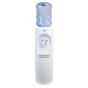 Aquverse Commercial-Grade Top-Loading Hot and Cold Bottled Water Dispenser - White