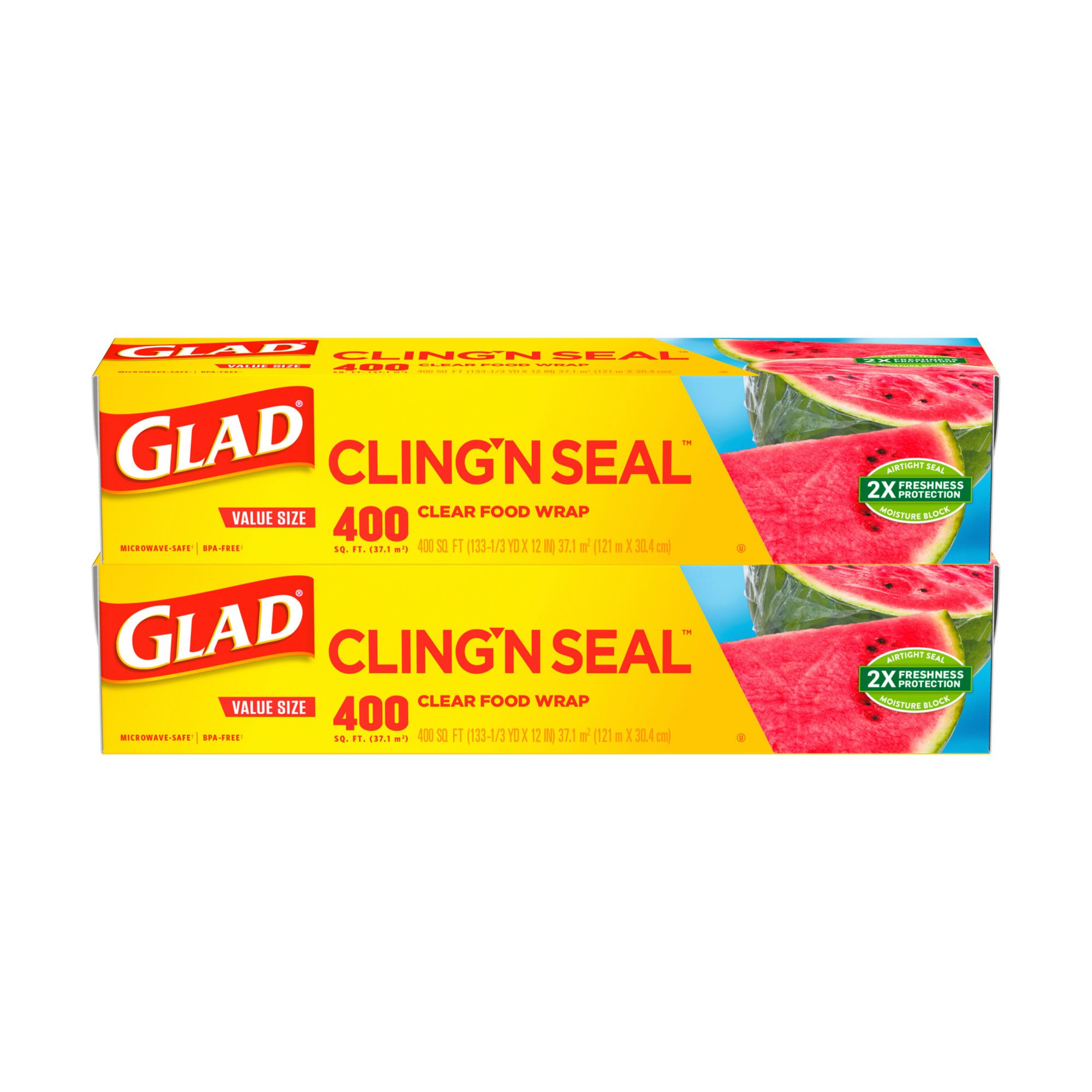 Glad Cling Wrap, Clear Food